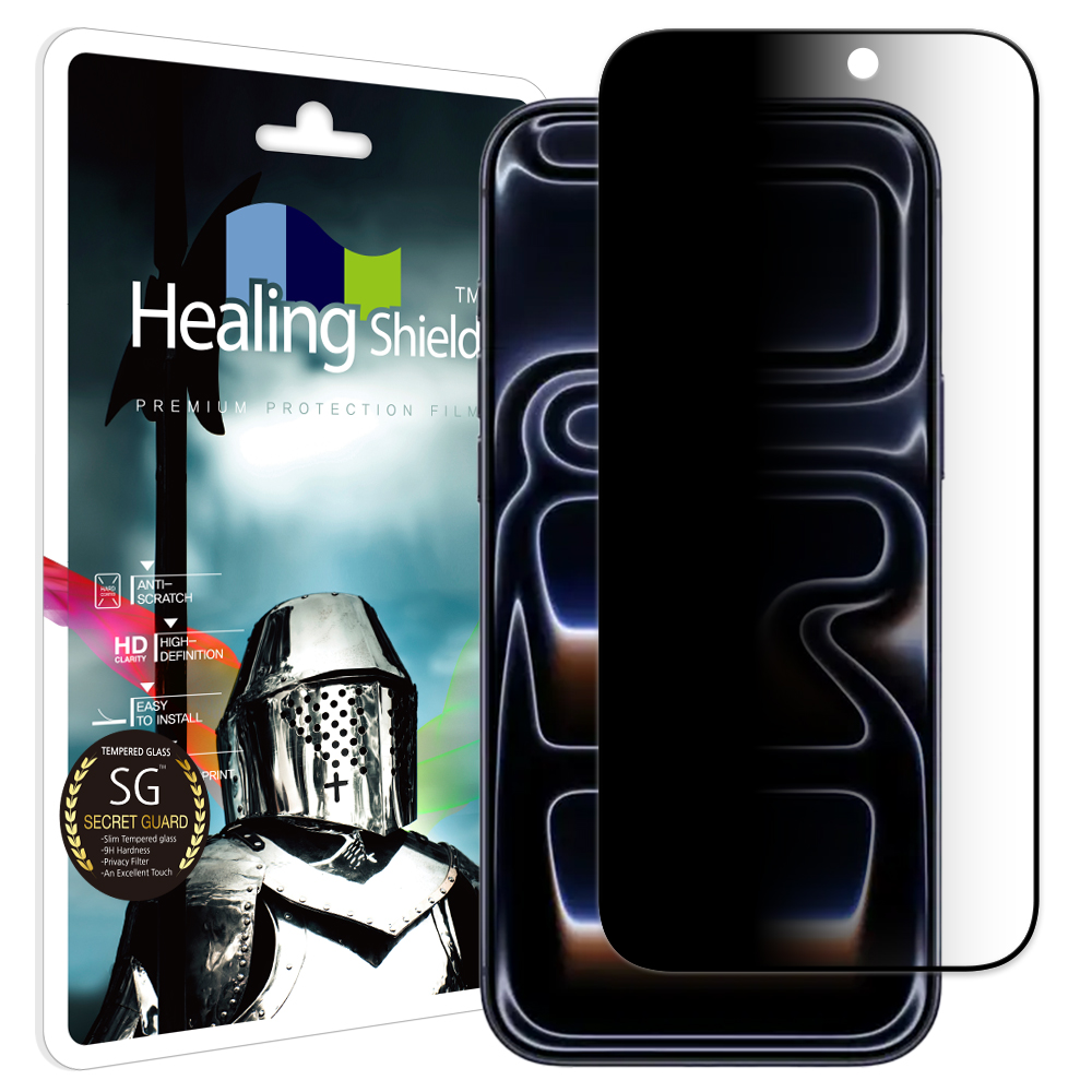 아이폰 사생활 정보보안 강화유리 필름 아이폰17 프로 맥스, 1매입