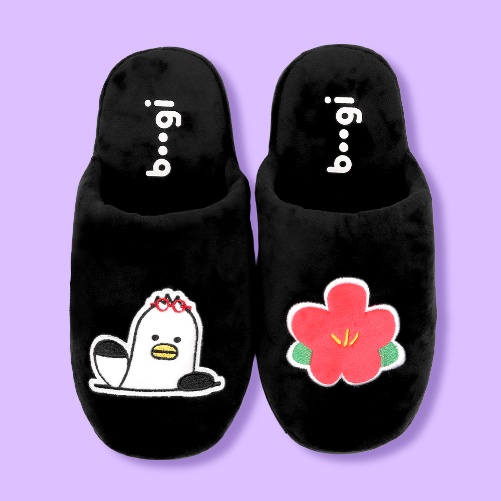부기 봉제 슬리퍼 - 메인 이미지