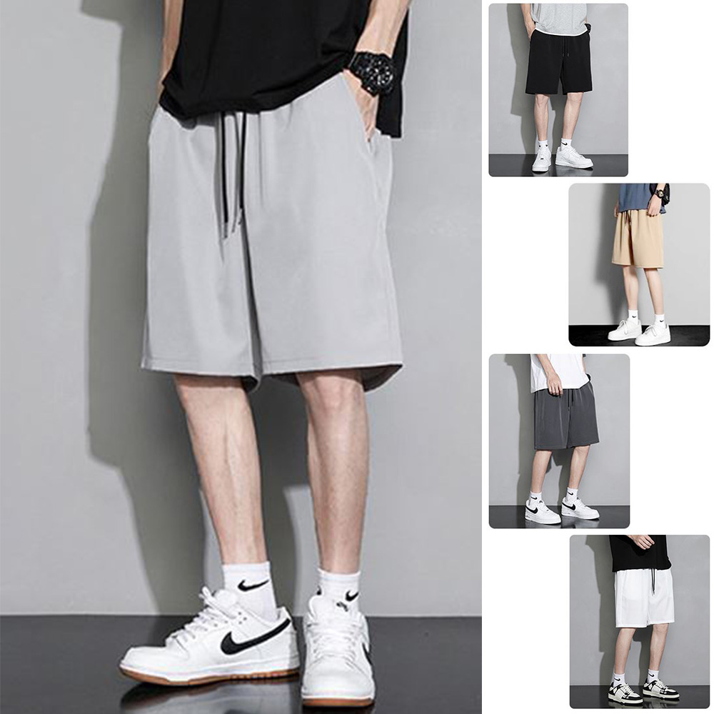 남녀 쿨링 팬츠 통기성 트레이닝 반바지 - 상품 이미지