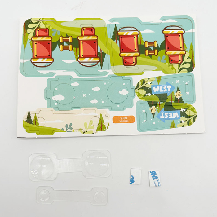 펠트박스 종이 망원경 만들기diy 퍼즐 과학 방과후 학교 시니어 수업 - 상세 이미지 3