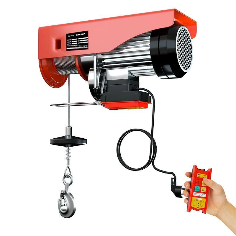 리프트 이동식 크레인 윈치 220V 호이스트 무선 원격 500~1000kg 12m - 상품 이미지