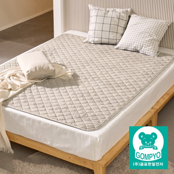 더블 사이즈 침대용 전기장판 워셔블 전기요 탄소 온열 매트