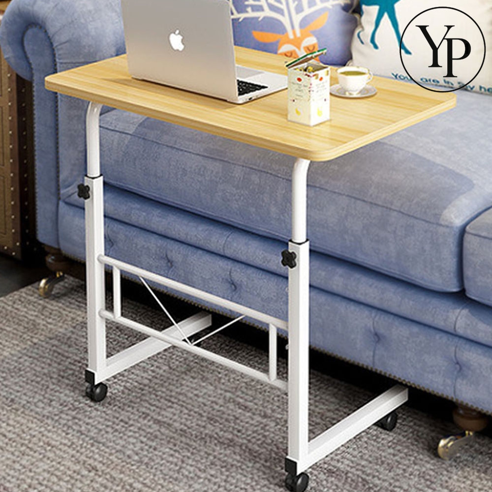 바퀴 달린 사이드 책상 각도조절 이동식 노트북 사무 커피 협탁 테이블