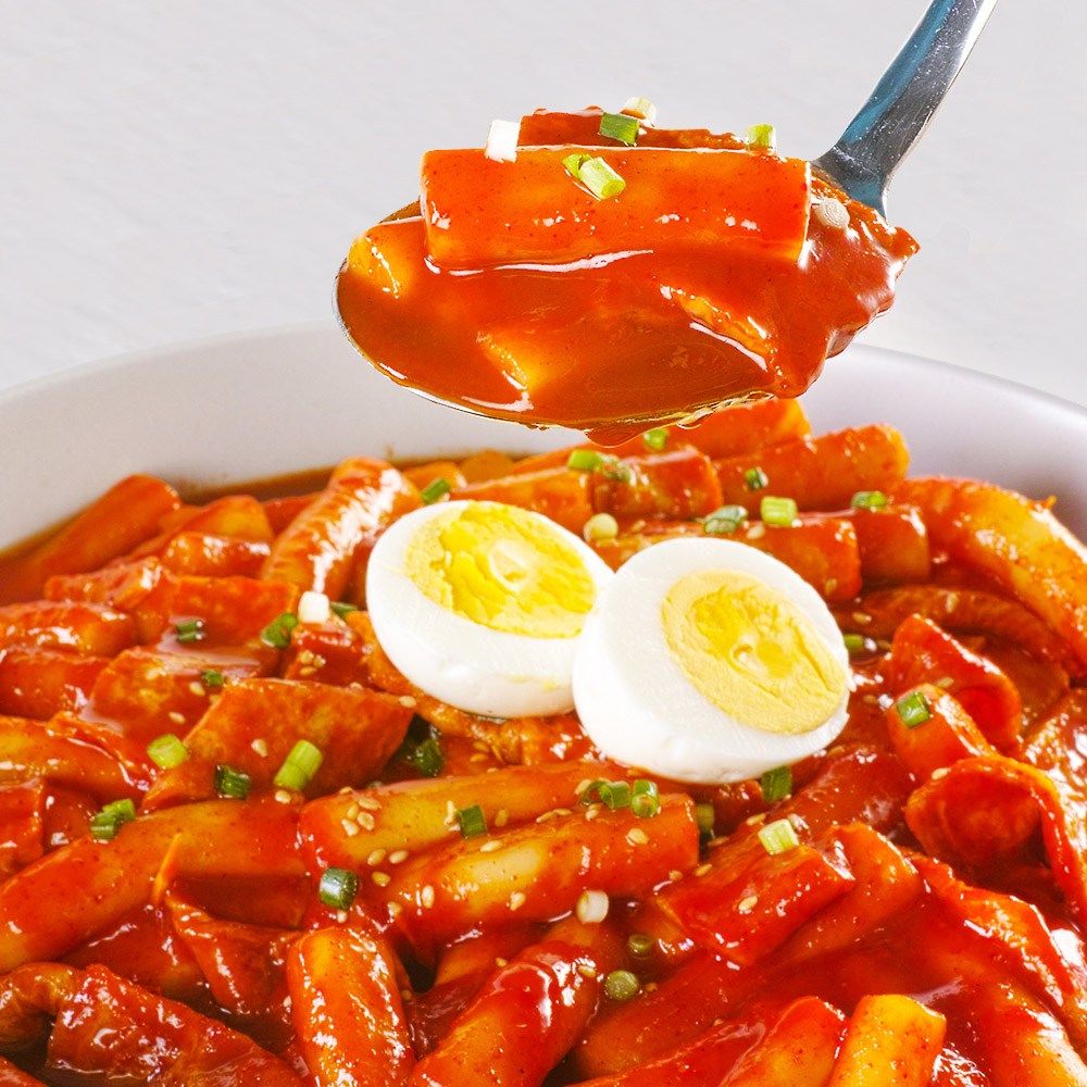 옛날 분식집 감성 아이도 좋아하는 옛날떡볶이 밀키트 590g - 메인 이미지