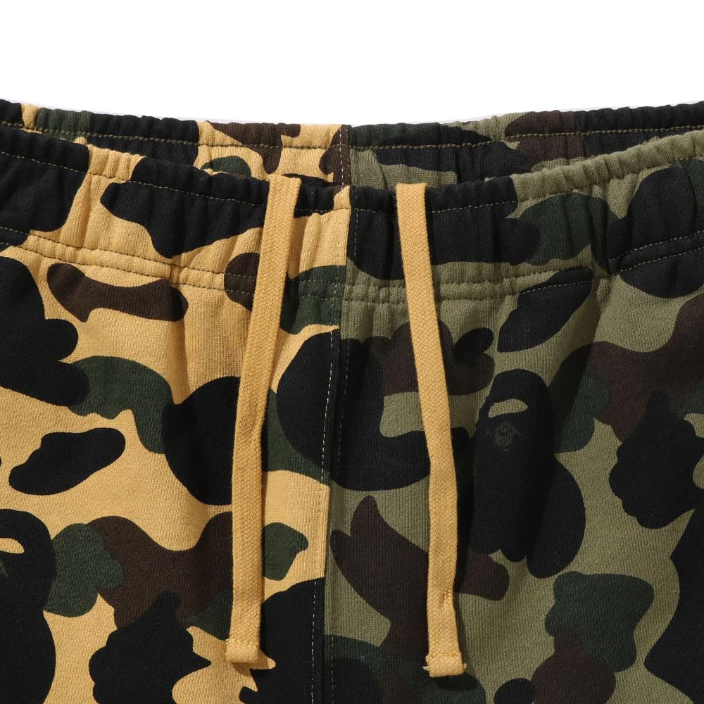 베이프 바지 1ST CAMO SEPARATE REGULAR FIT SWEAT PANTS 1L30-152-008 - 상세 이미지 4
