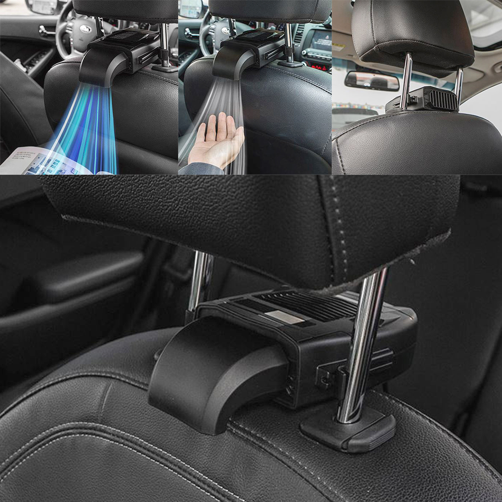 원터치 카시트 쿨링팬 차량용 USB 서큘레이터 - 상품 이미지