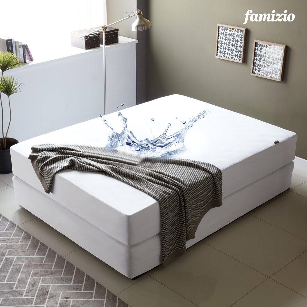 진드기차단 스타일 매트리스 방수커버 2장세트 밴드형+지퍼형