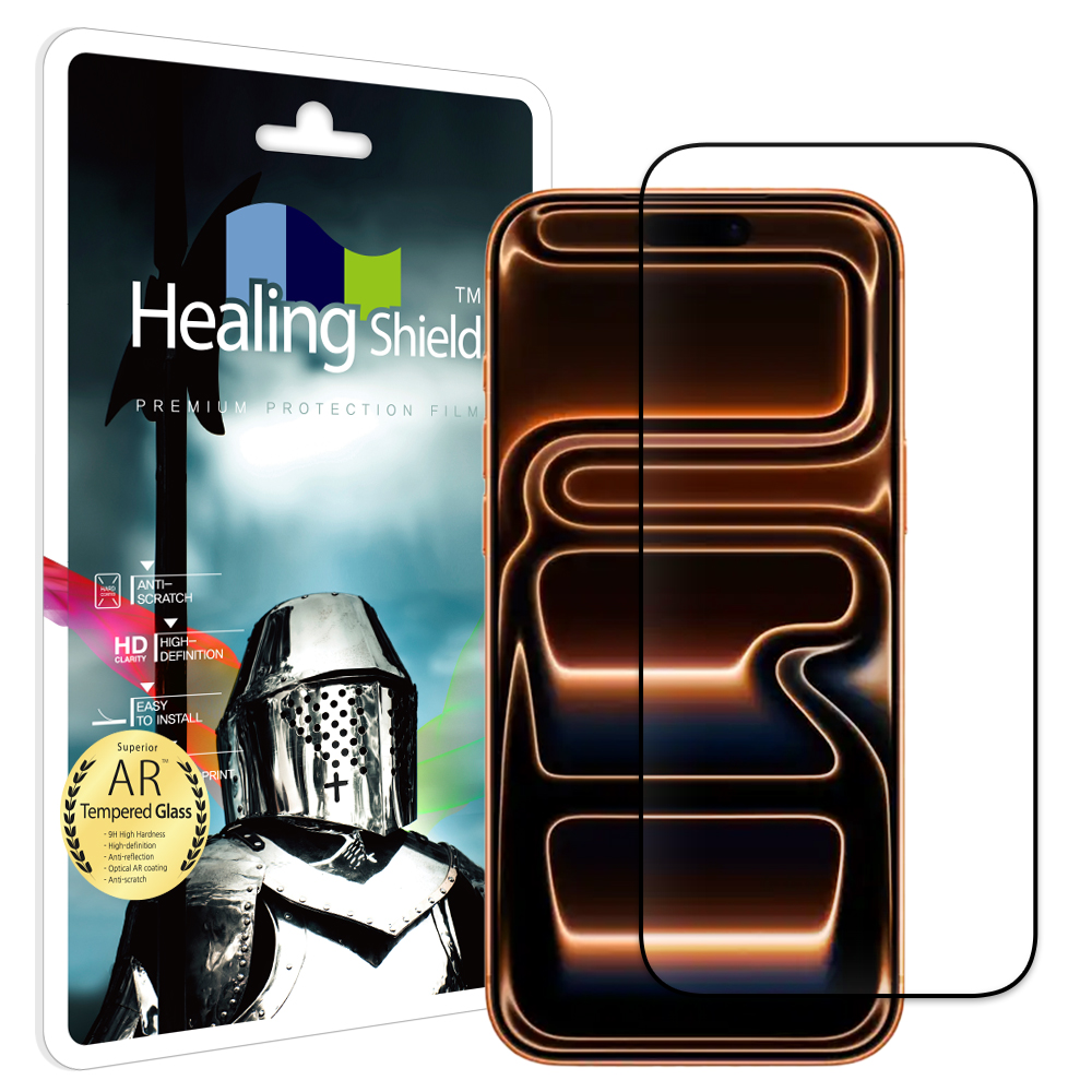 휴대폰 3D 풀커버 AR 고화질 강화유리 액정보호필름 아이폰17 프로, 1매입