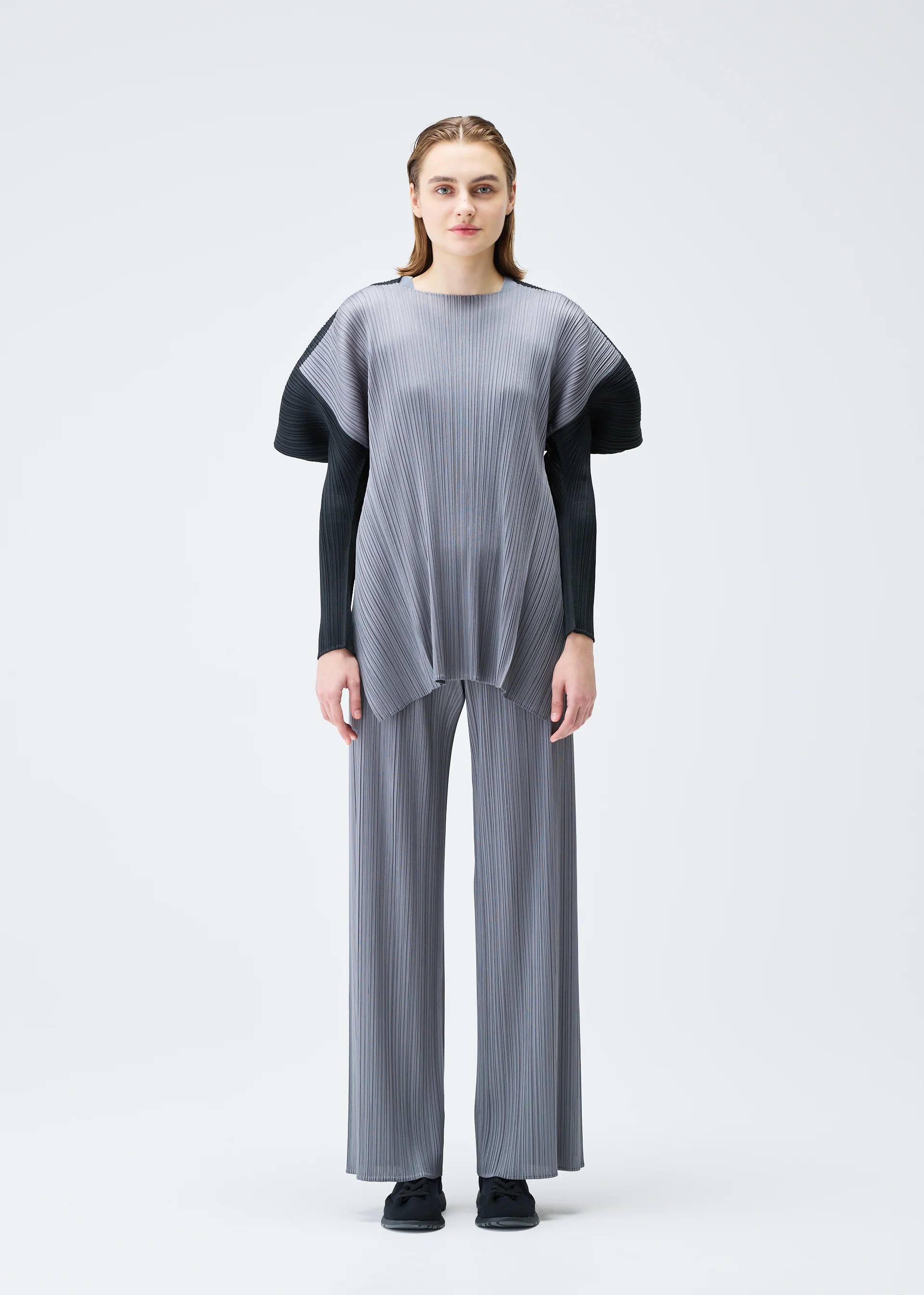 플리츠플리즈 블라우스 ISSEY MIYAKE SQUARE PP53JK481 - 상세 이미지 5