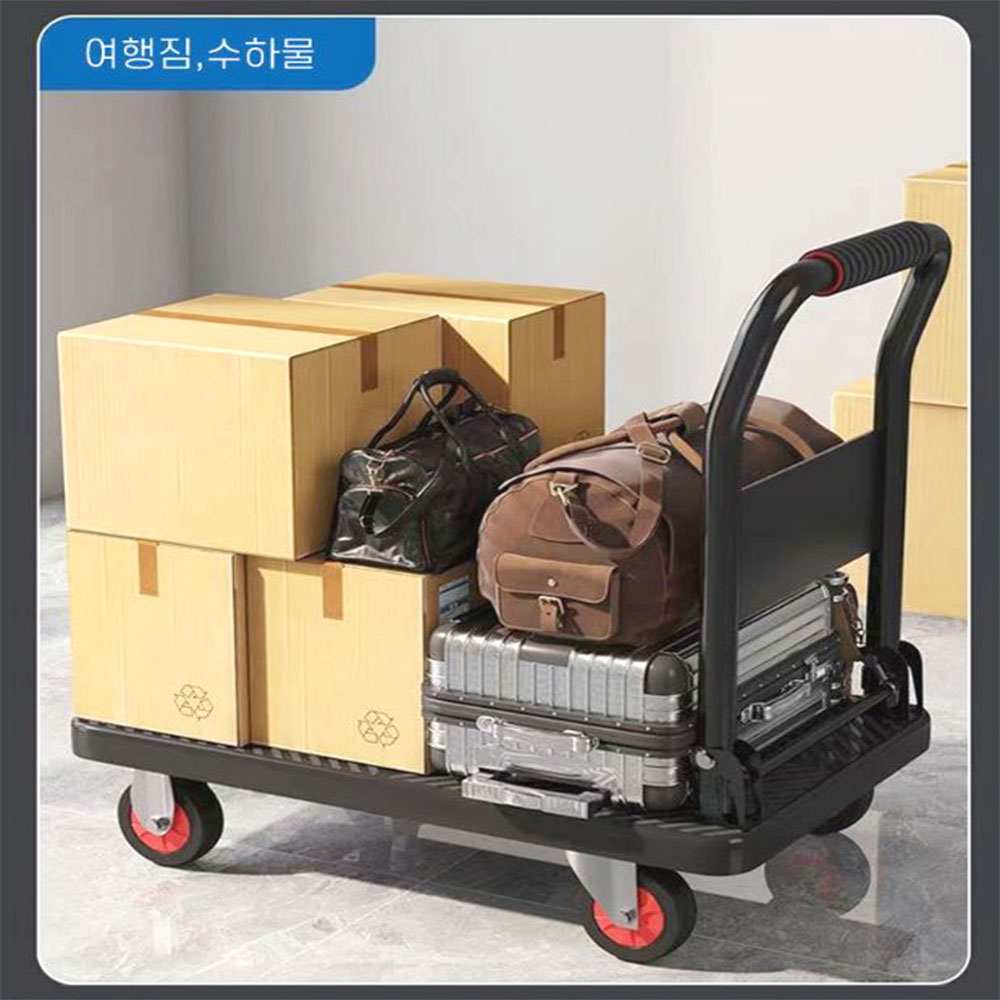 접이식 저소음 핸드카트 수하물 운반 구루마 - 상세 이미지 3