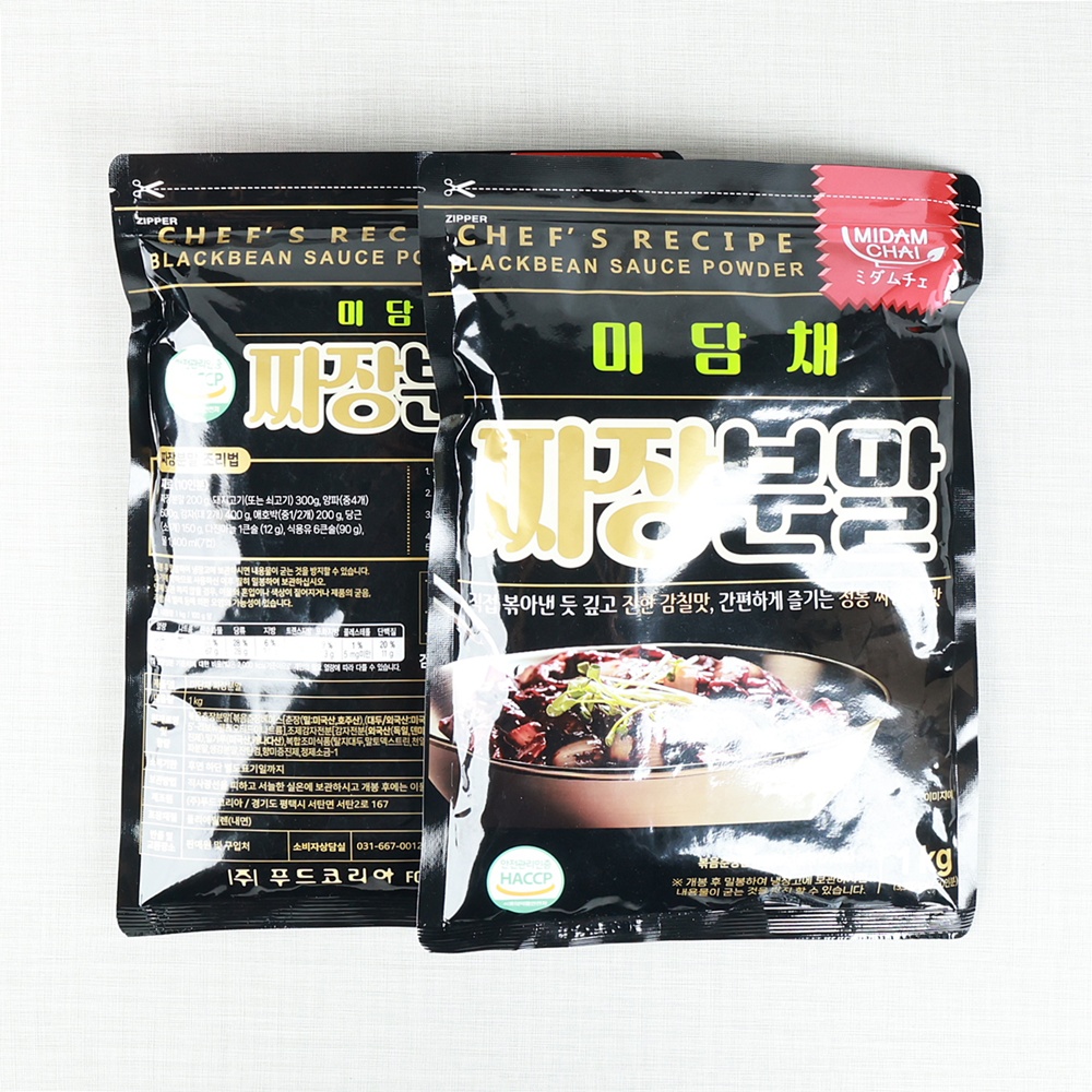 미담채 짜장분말 업소용 짜장가루 1kg, 1개 - 상세 이미지 4