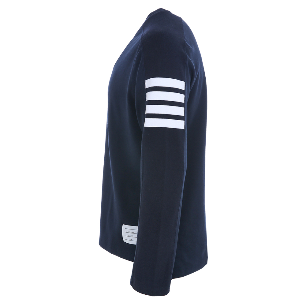 톰브라운 사선완장 네이비 롱슬리브 MJS245A 07323 415 (2025 S/S) SIZE 4 - 상세 이미지 2