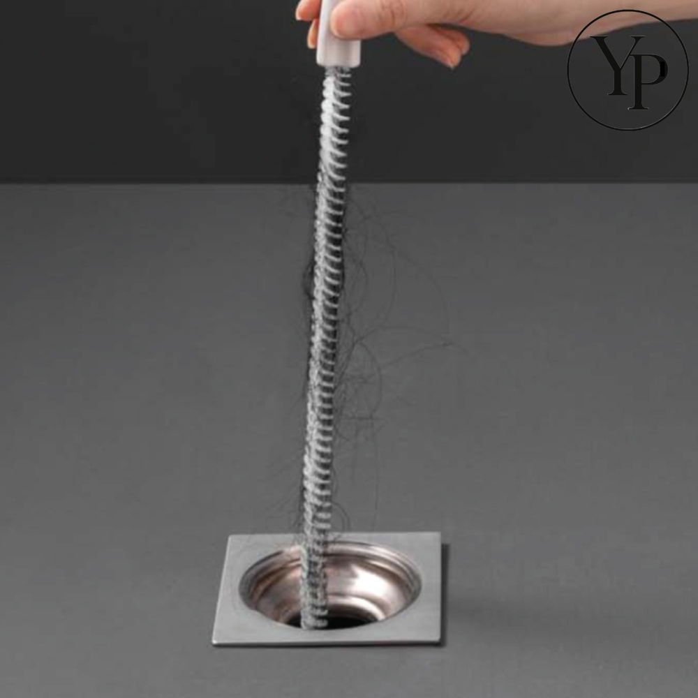 와이어 배수관 클리너 청소솔 화장실 욕실 머리카락 정리 도구 하수구 뚫어뻥 스틱