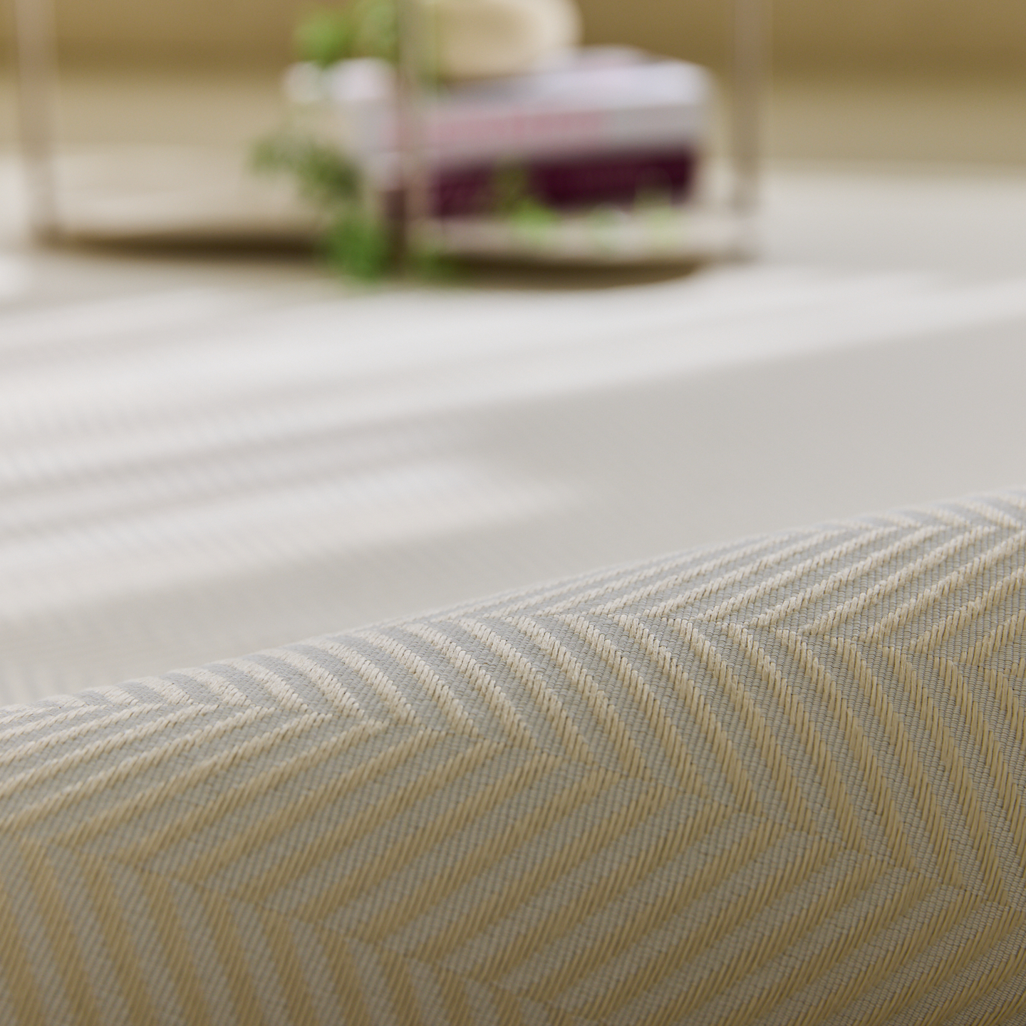 네추럴 방수러그 사이잘룩 대형 거실 식탁 카페트 헤링본 오프화이트, 사각형 200x300