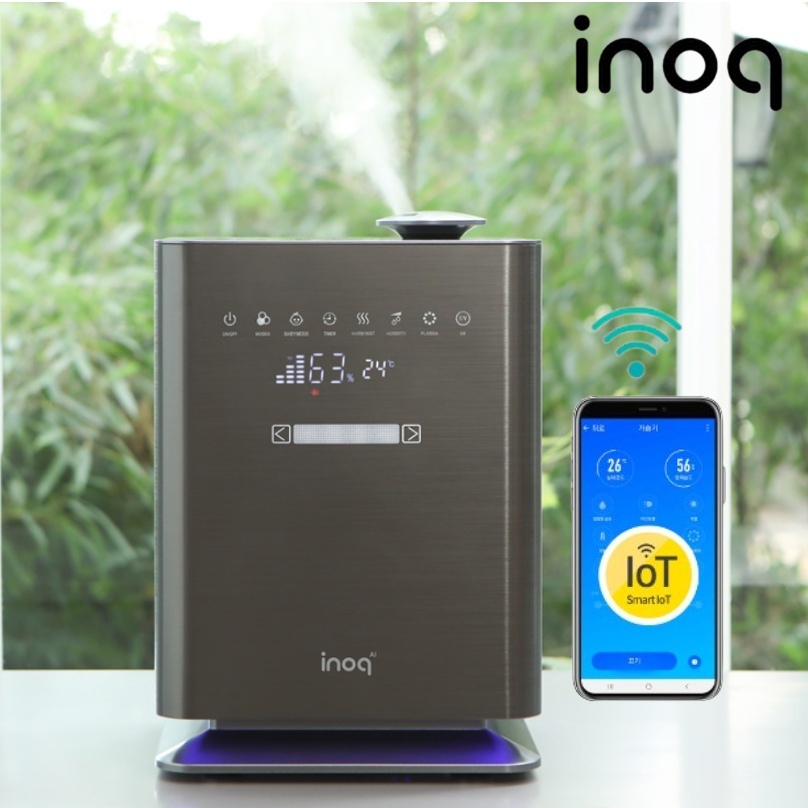 인공지능 스마트 복합식가습기 저소음 가열식 초음파식 복합가습기