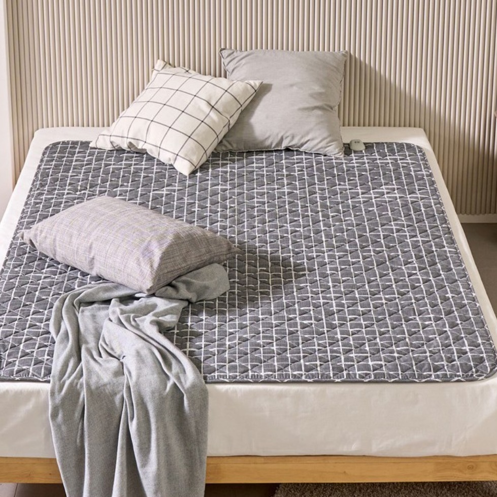 전자파없는 전기장판 더블 침대용 전기매트 얇은 전기요