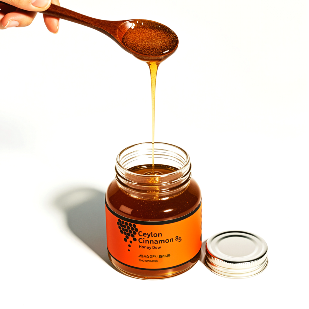 보틀웍스 실론시나몬 허니듀 계피 감로꿀 450g, 1개 이미지 2