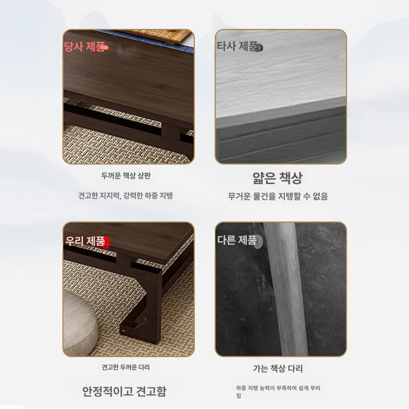 점상 치성 무속인 탁자 전통 불상 신내림 점사 블랙월넛 60x40 직사각형 - 상세 이미지 4