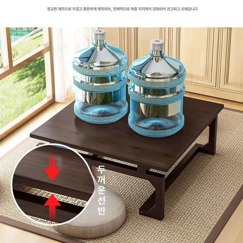 점상 치성 무속인 탁자 전통 불상 신내림 점사 블랙월넛 60x40 직사각형 - 상세 이미지 2