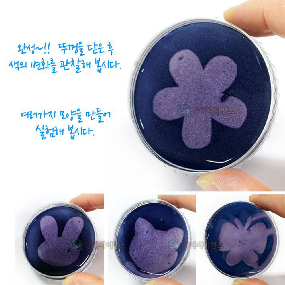 아밀라아제 모양 만들기 5인세트 침샘 분비 녹말 탄수화물 분해 소화작용 영양소 아이오딘 - 상세 이미지 2