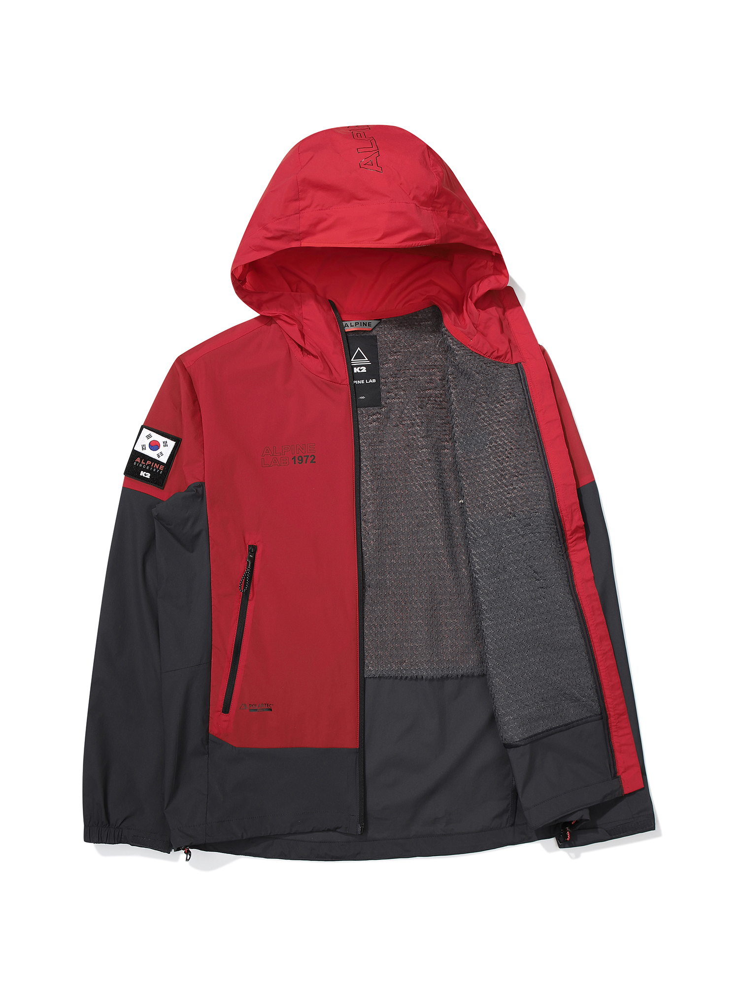 K2 남성 ALP 파이오니어(PIONEER) 폴라텍 알파 안감 자켓 (ECO)_Red KMP25101R2 - 상세 이미지 3