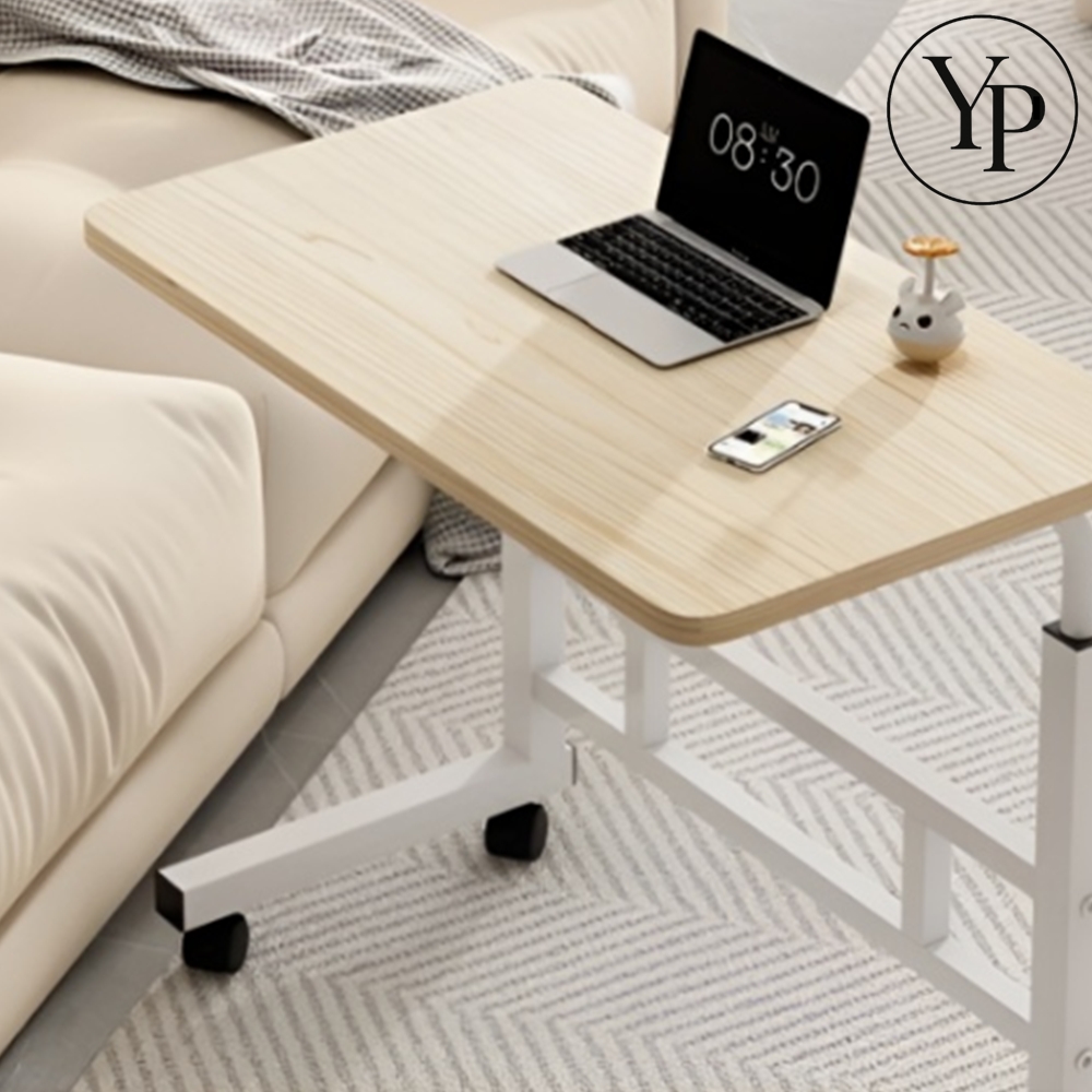 높이조절 이동식 테이블 사이드 보조 협탁 침대 쇼파 간이 사무용 노트북 책상