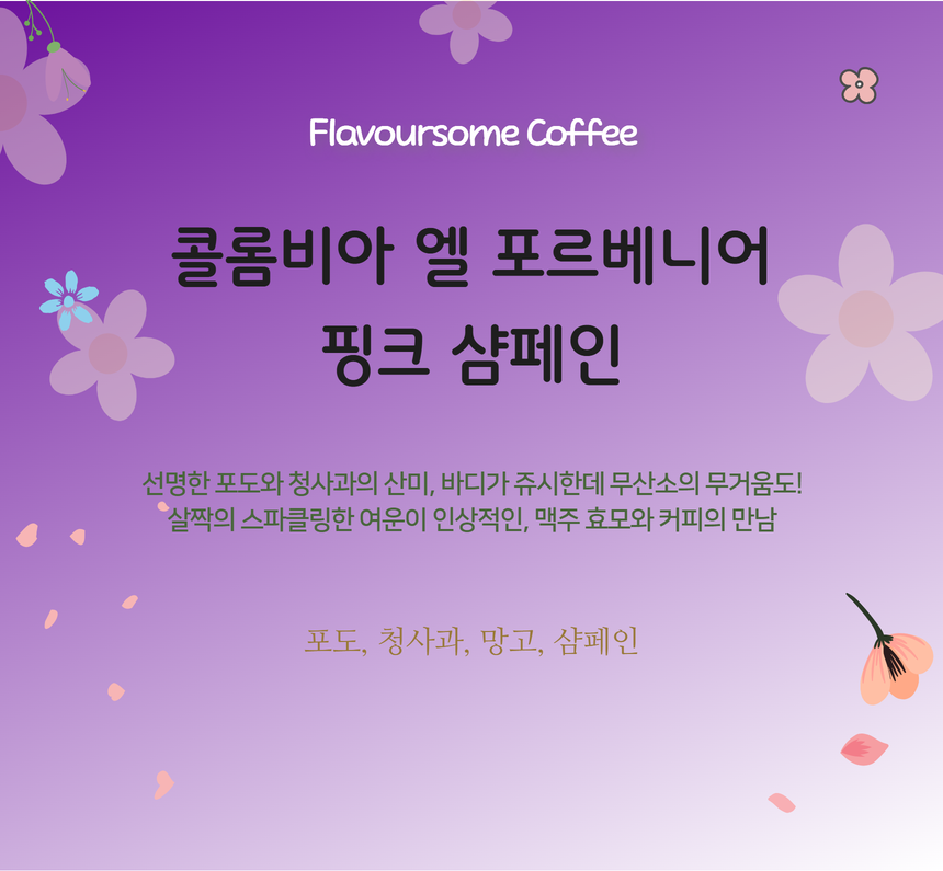 콜롬비아 엘 포르베니어 핑크 샴페인 - 메인 이미지