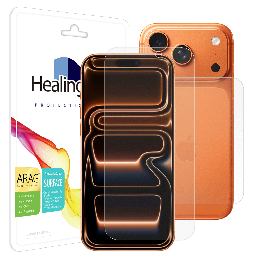 아이폰17 프로 ARAG 고화질 저반사 액정보호필름 1매 후면1매