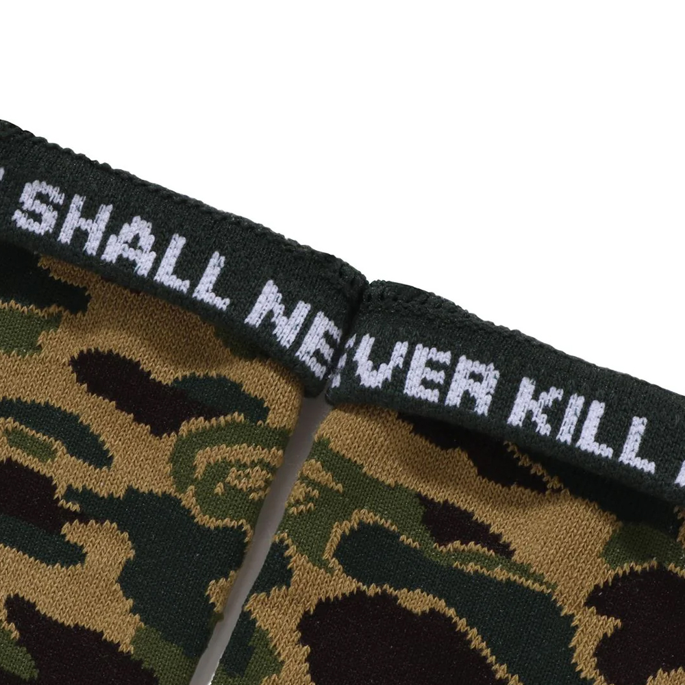 베이프 양말 ABC CAMO ANKLE JACQUARD SOCKS 1K70-184-002 - 상세 이미지 4