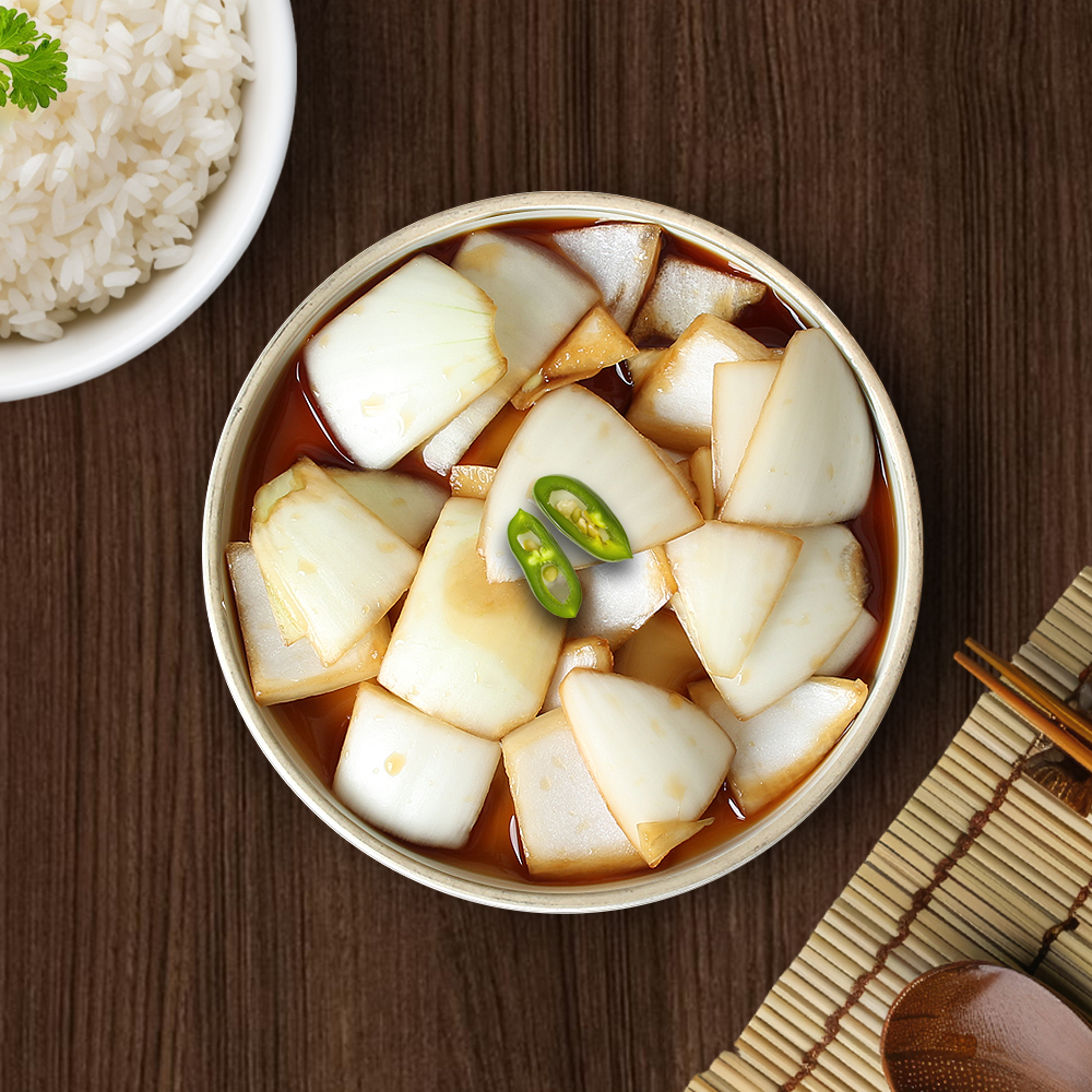 터줏대감 국내산 양파 장아찌 500g, 1개 - 상품 이미지