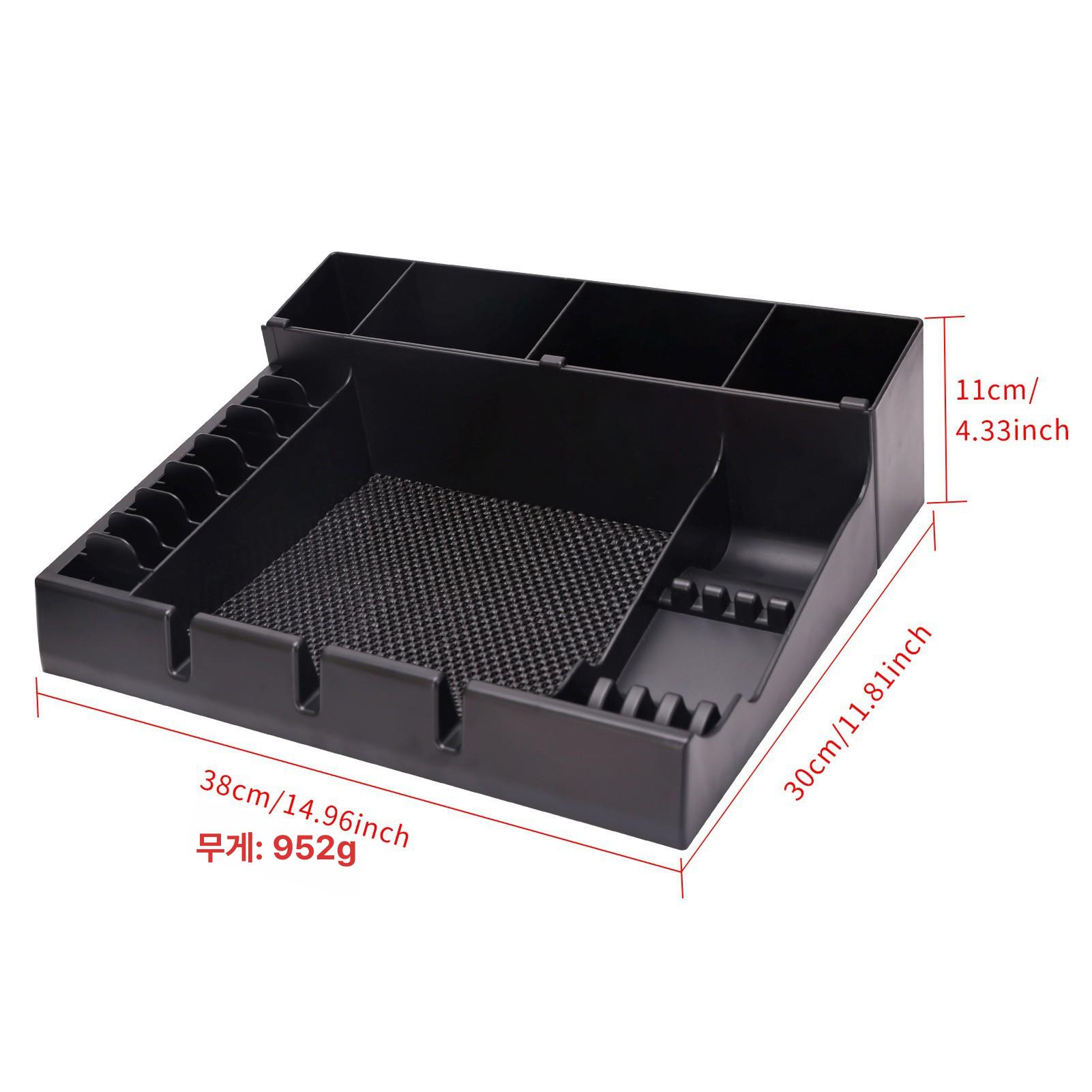 바버샵 트레이정리대 바리깡 거치대 선반 전문 미용 블랙 - 상세 이미지 2