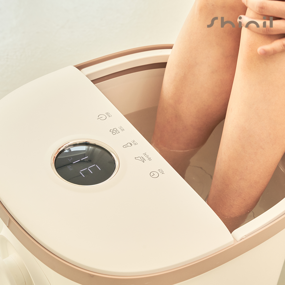 신일 습식 족욕기 가정용 족탕기 각탕기 발마사지 25L 대형 풋스파 발관리 SFB-HS180WH - 상세 이미지 3