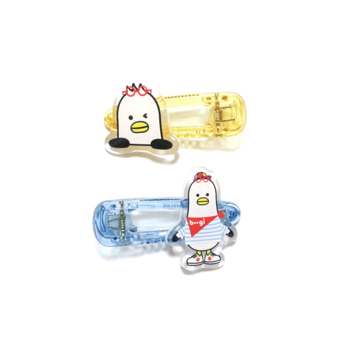 부기 아크릴 헤어클립 - 상세 이미지 5