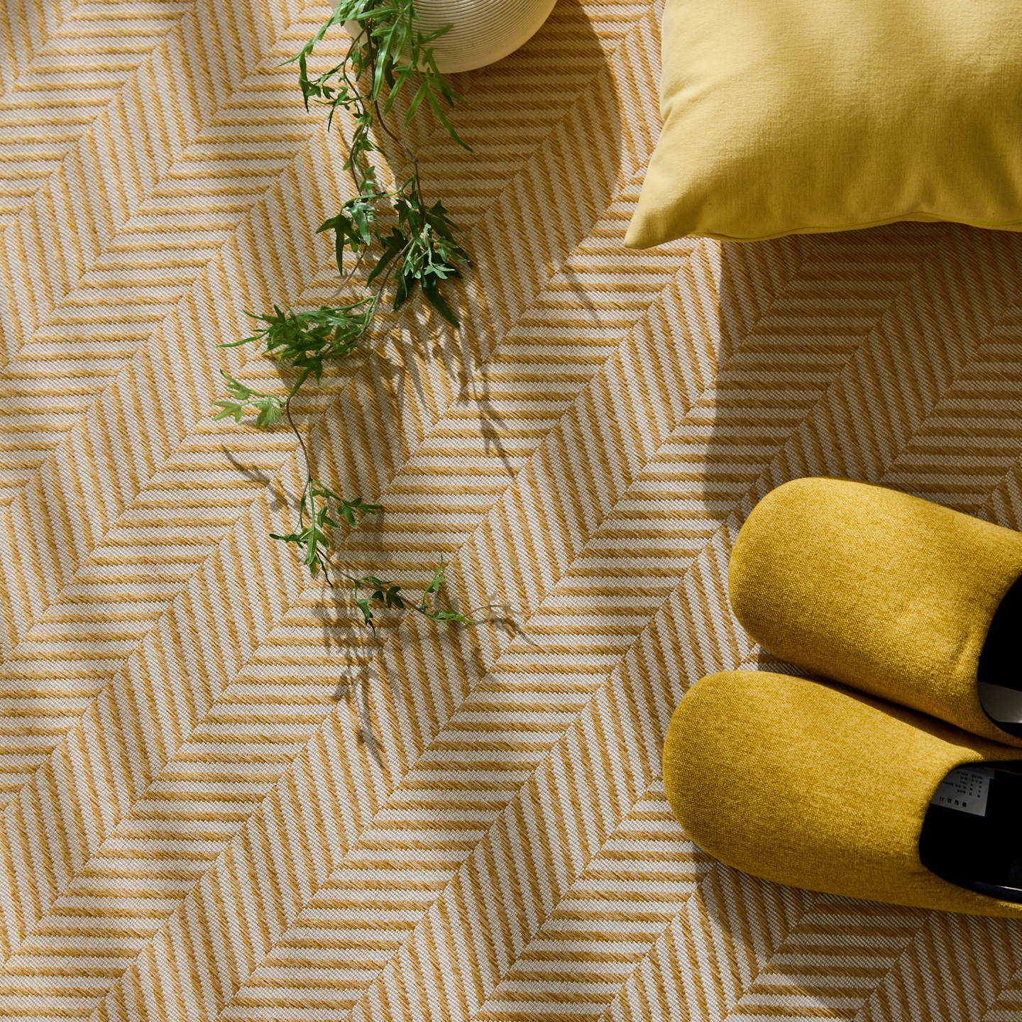 네추럴 방수러그 사이잘룩 대형 거실 식탁 카페트 헤링본 골드베이지, 사각형200x300