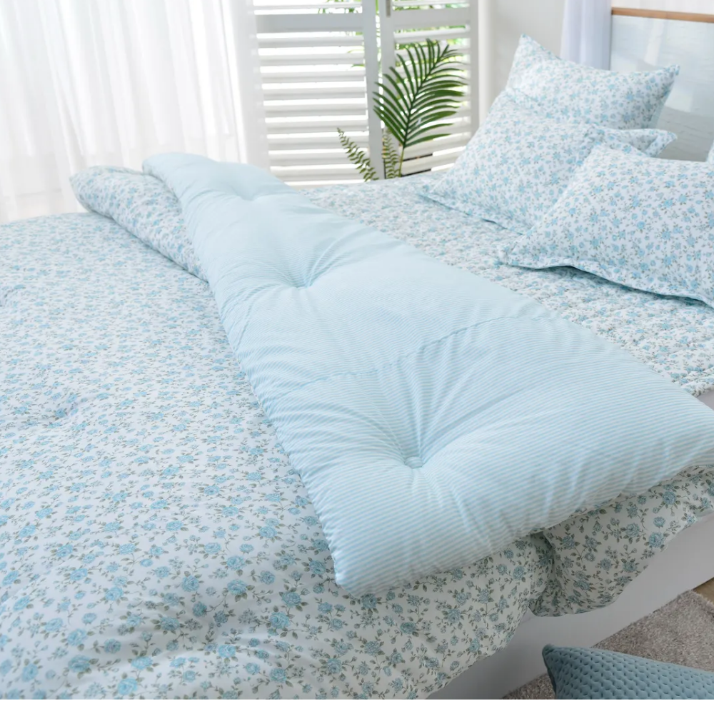 모달 이불 먼지없는 알러지케어 옥수수솜 사계절 두꺼운 겨울 차렵 이불 SS