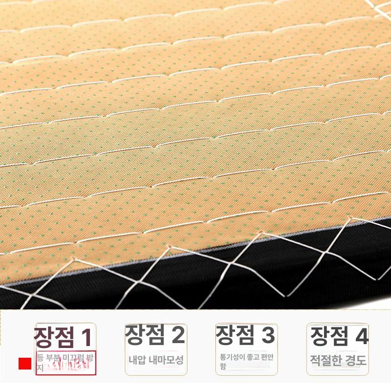 일본식 다다미매트 주택 카페트 원목색 펜션 돗자리 라탄 코코넛 왕골 대형 대나무 두꺼운 5.5cm 코코넛팜 - 상세 이미지 5