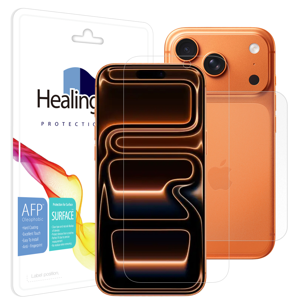 아이폰17 프로 올레포빅 액정보호필름 1매 후면1매