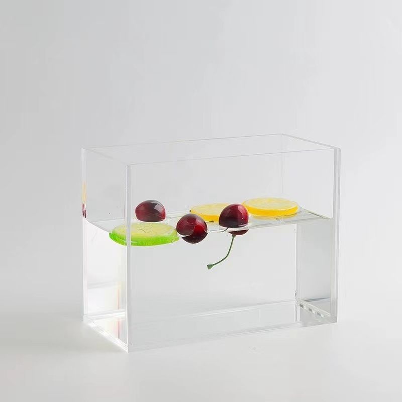 아크릴 수조 촬영 소품 수중 특수효과 연출 광고 사진 촬영용 투명 수조 30x30x30cm - 상세 이미지 4