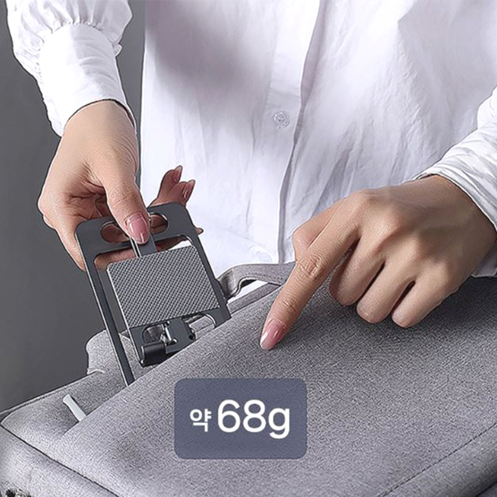 휴대용 태블릿 거치대 탁상용 메탈 스탠드형 - 상세 이미지 4