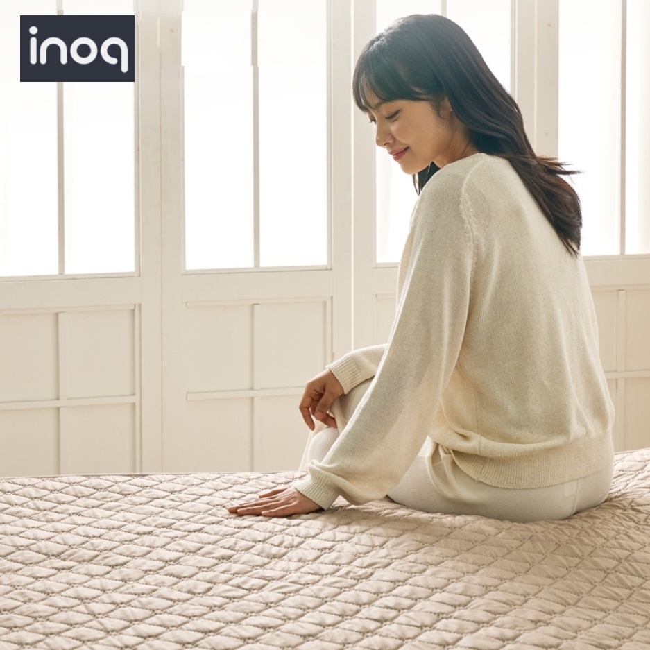 퀸 침대용 전기매트 원적외선 온열 매트 얇은 탄소매트