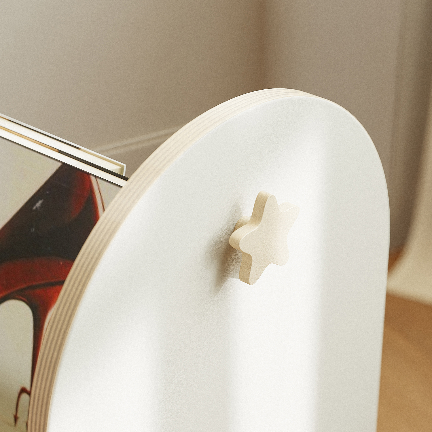 아기 책꽂이 전면 유아 책꽂이 아이 유아 북카트 E0