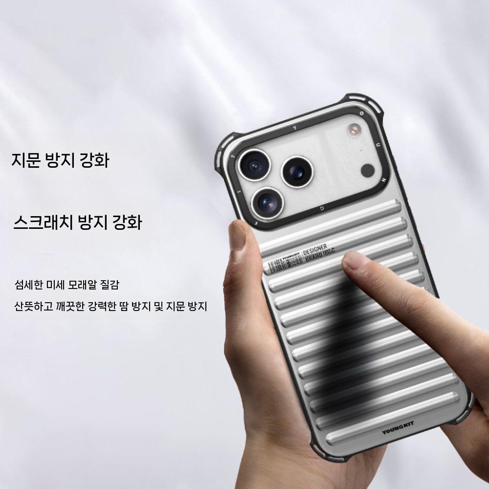 아이폰17 에어 프로 맥스 맥세이프 케이스 마그네틱 에어백 캐리어 스타일 - 상세 이미지 3