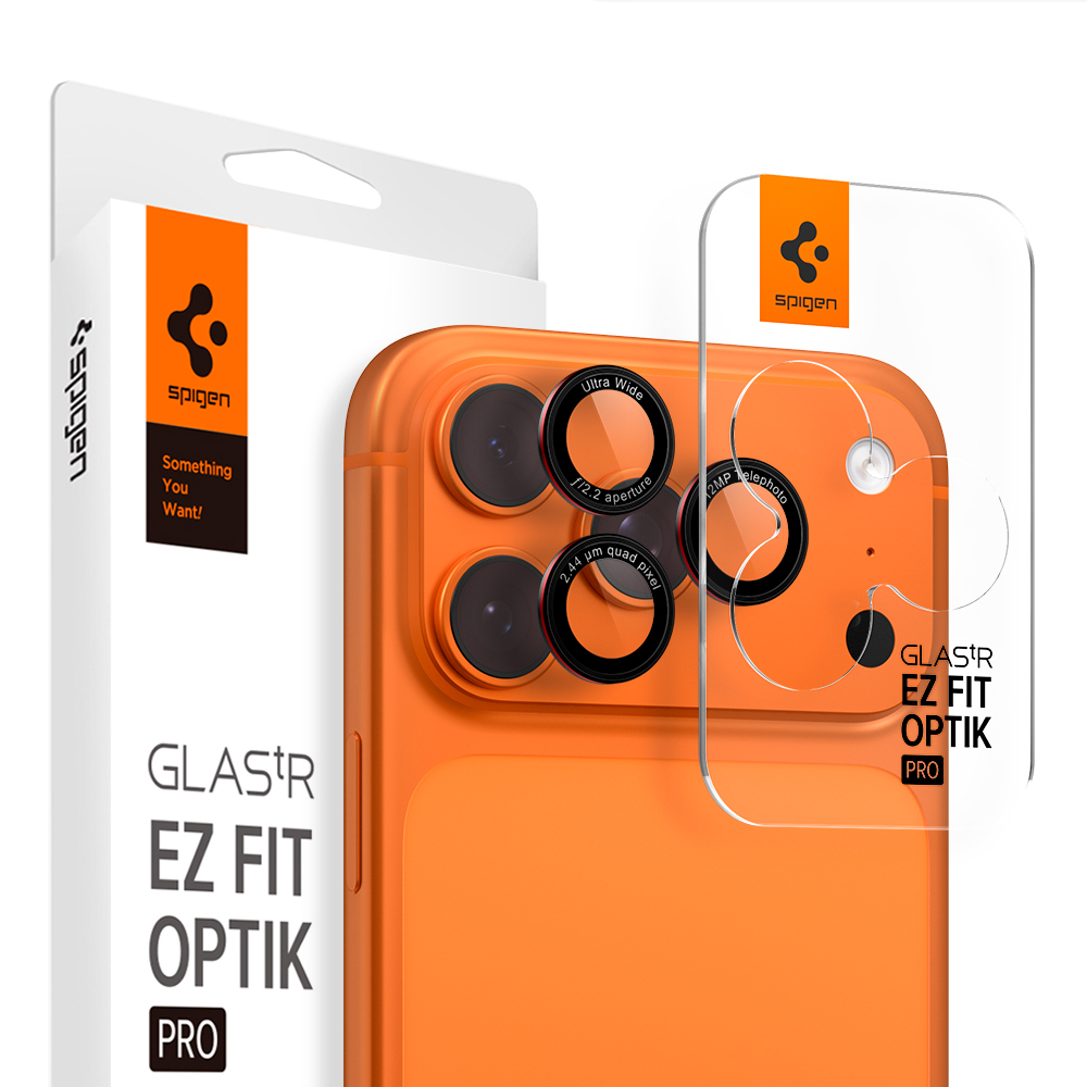 아이폰 강화유리 카메라 보호 필름 옵틱프로 아이폰17 프로 L시리즈, 2매입