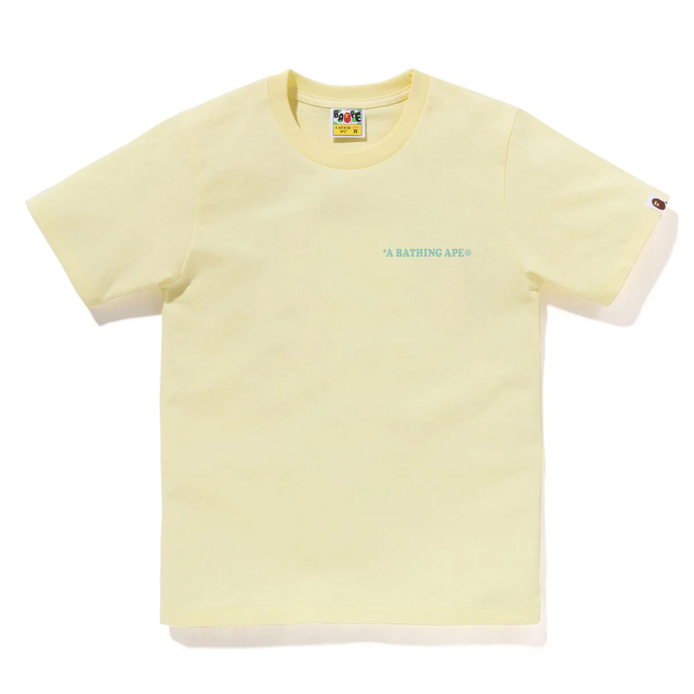 베이프 우먼즈 반팔티 A BATHING APE CIRCLE TEE 1K70-210-009 - 상세 이미지 3