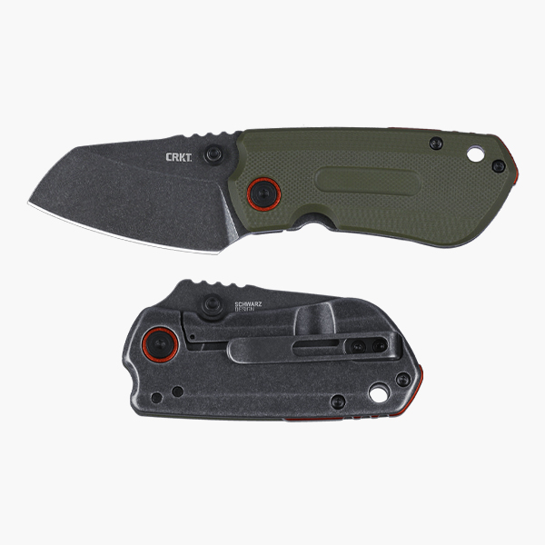 CRKT 오버랜드 컴팩트 폴딩 나이프 등산 서바이벌 칼 잭나이프