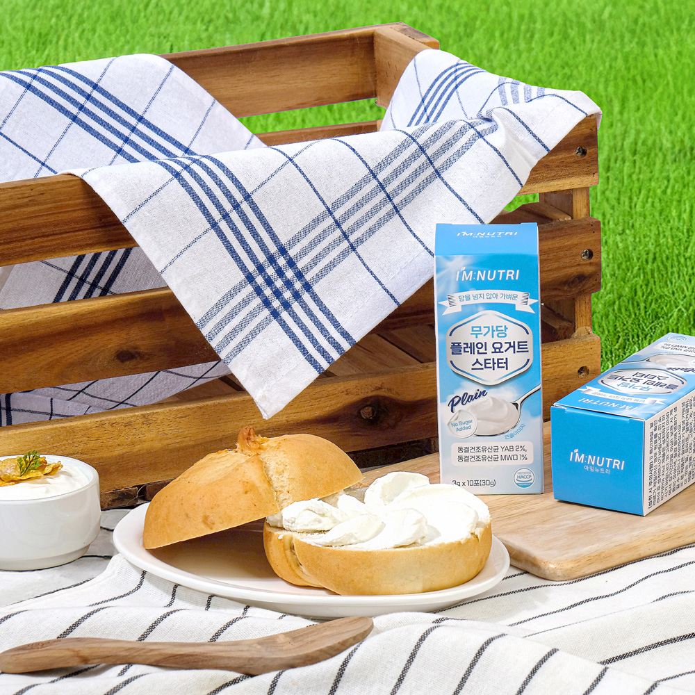 아임뉴트리 무가당 플레인 요거트 스타터 카스피 유산균 30g, 6개 - 상세 이미지 3