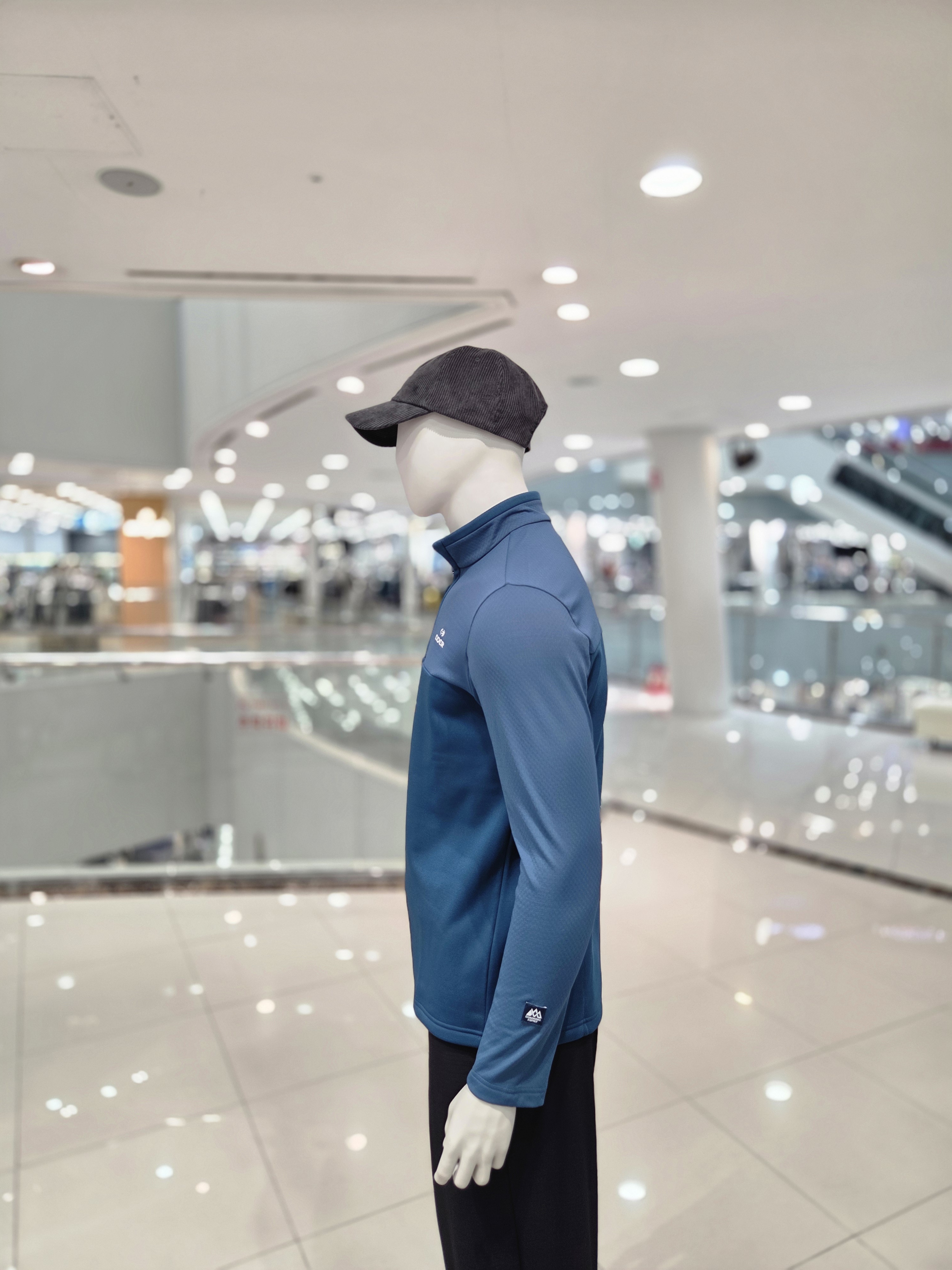 아이더 남성 등산 기능성 긴팔 짚업 티셔츠 필드 MW24203 - 상세 이미지 4