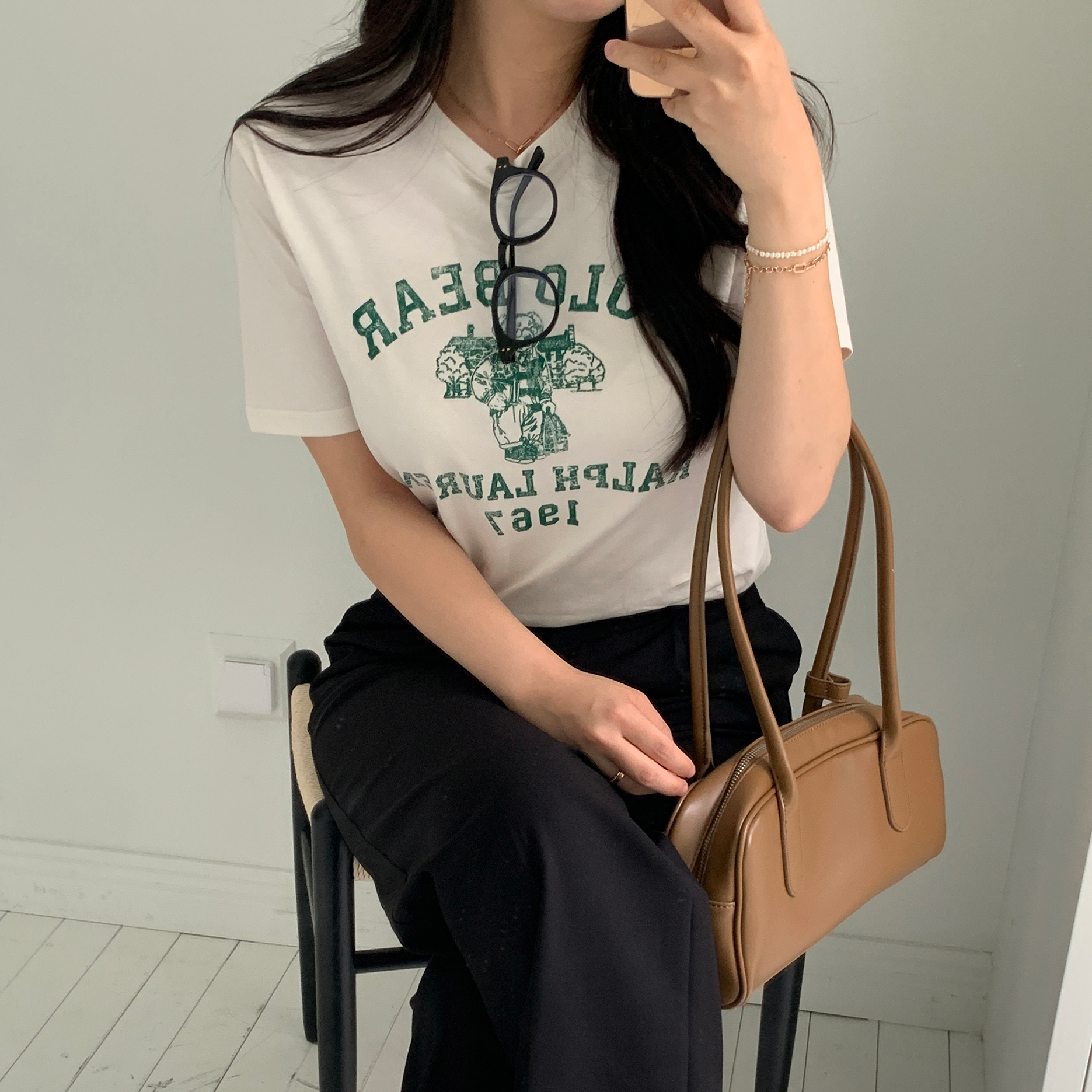 폴로 랄프로렌 베어 곰돌이 반팔 티셔츠 이미지 4