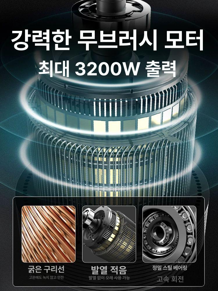 무선 예초기 제초기 기계 충전 충전식 잔디깍기 벌초 2800W 198TV89800mAH A - 상세 이미지 4