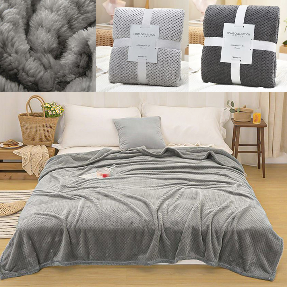 포근한 보온 담요 거실 캠핑 차박 덮는 이불 - 상품 이미지